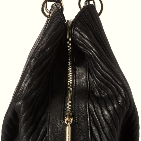 Cavalli Class Parisienne Black Satchel Crossbody Bag - Picture 3 of 8